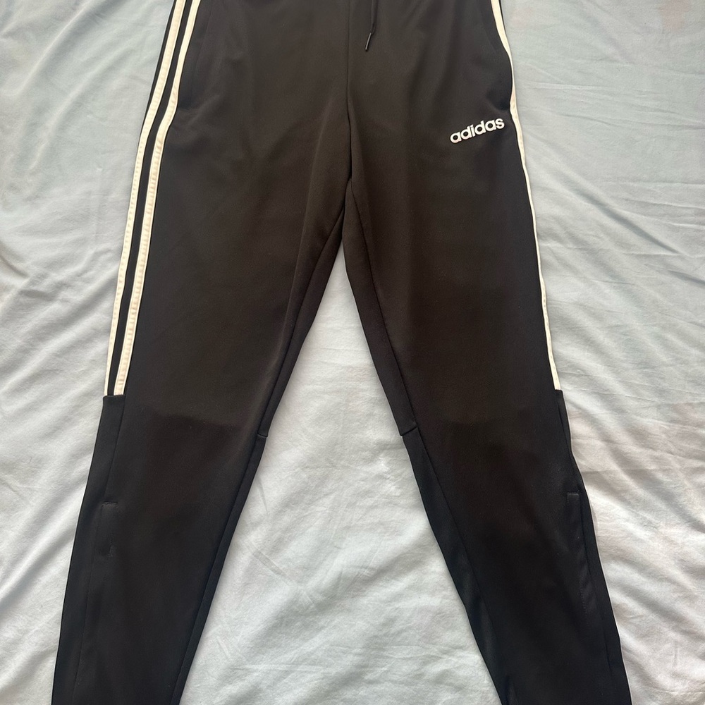 Adidas Men’s Sereno 19 Training Pants/Joggers Black White - Small